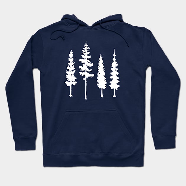 Artsy Trees Hoodie by PallKris